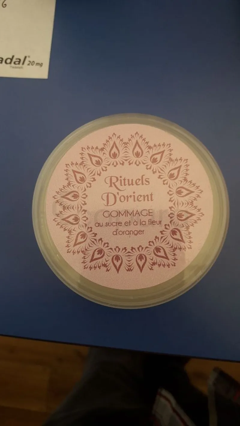RITUELS D'ORIENT GOMMAGE AU SUCRE ET A LA FLEUR D'ORANGER 120G