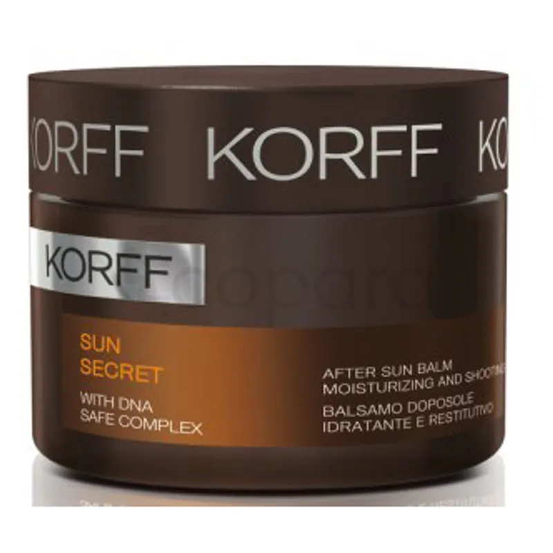KORFF SUN SECRET BAUME HYDRATANT APRES SOLEIL 150ML