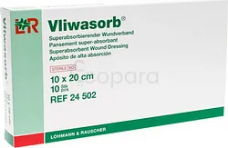 LOHMANN ET RAUSCHER LR VLIWASORB PANSEMENT SUPER ABSORBANT 10*20CM REFERENCE 24502