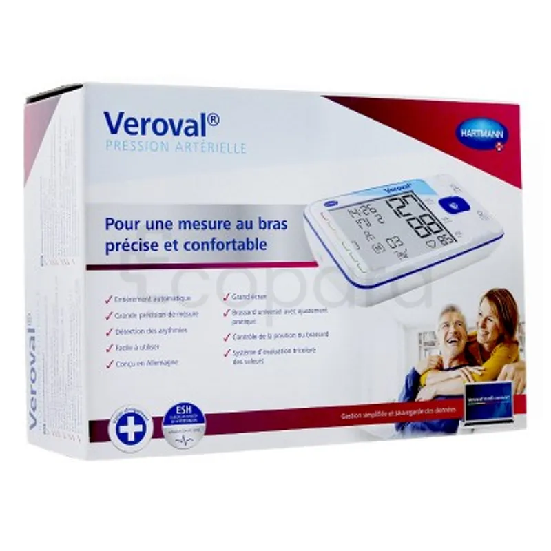 HARTMANN VEROVAL TENSIOMETRE POUR UNE MESURE AU BRAS PRECISE ET CONFORTABLE REFERENCE 9253020