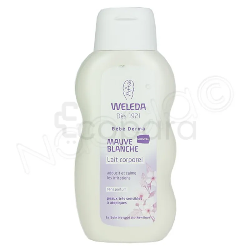 WELEDA LAIT CORPOREL MAUVE BLANCHE 200ML
