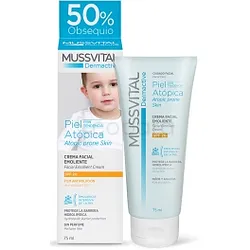 MUSSVITAL DERMACTIVE CREME VISAGE PEDIATRIC SPF20+ PEAU ATOPIQUE 50ML