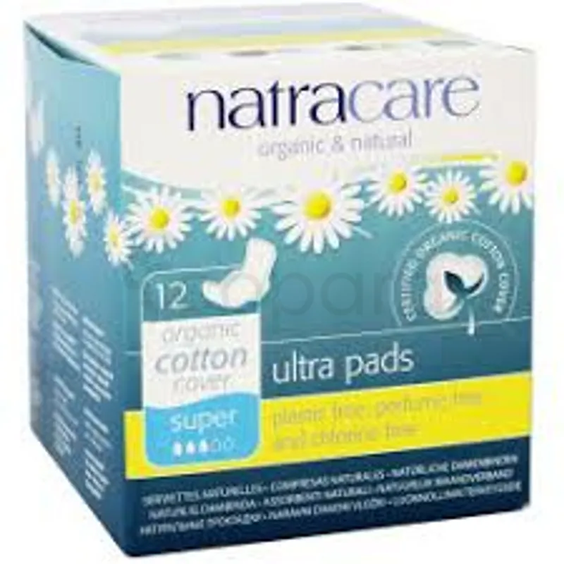 NATRACARE SERVIETTES ULTRA PADS SUPER+ BOITE DE 12
