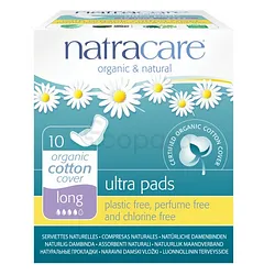 NATRACARE SERVIETTES ULTRA PADS LONG+ BOITE DE 10