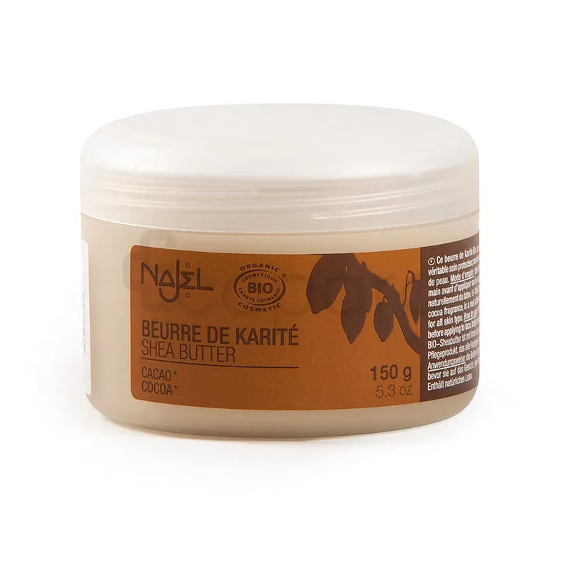 NAJEL BEURRE DE KARITE BIO CACAO 150G