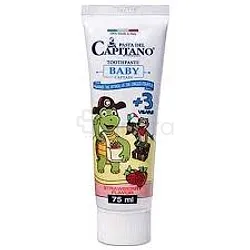 PASTA DEL CAPITANO DENTIFRICE BABY 3ANS+ FRAISE 75ML