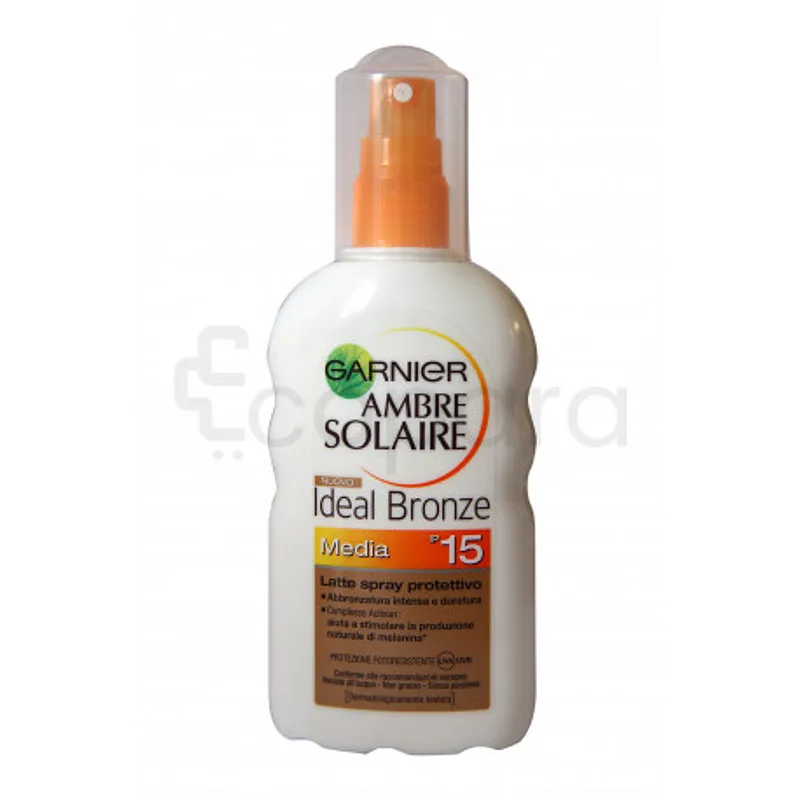 GARNIER AMBRE SOLAIRE IDEAL BRONZE MEDIA SPF15