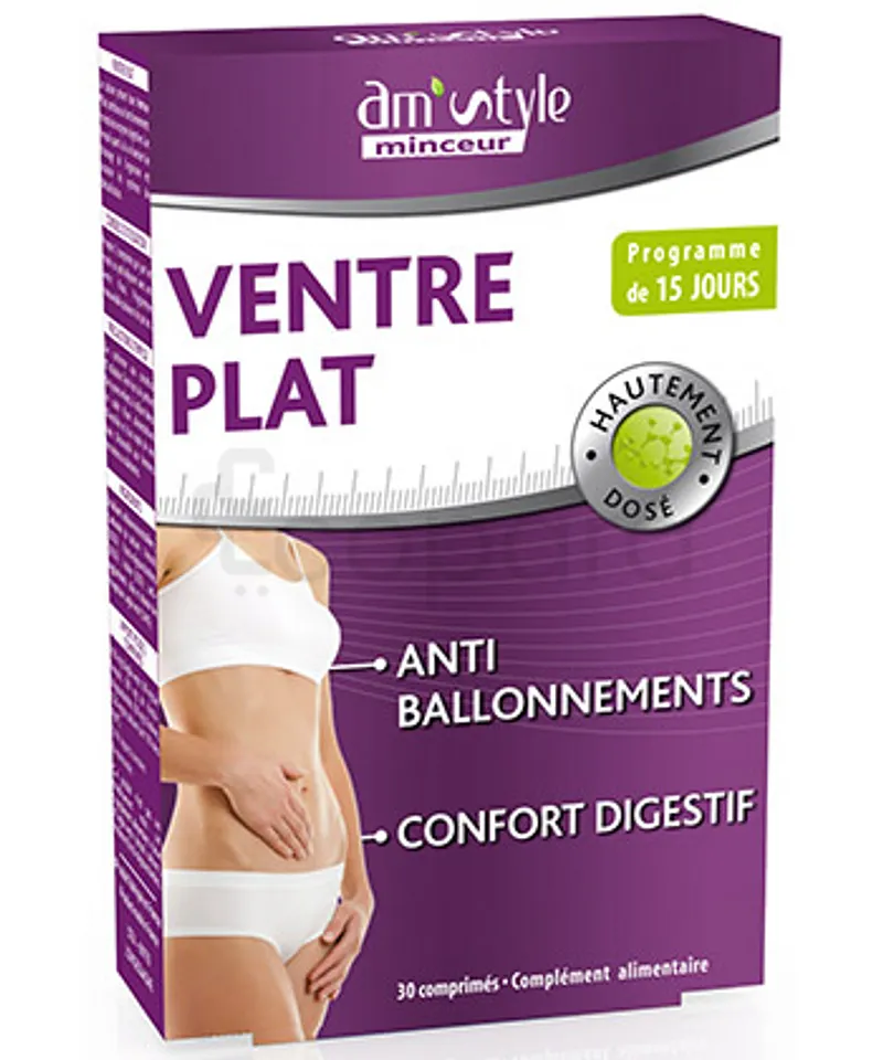 AMSTYLE VENTRE PLAT BOITE DE 30 COMPRIMES