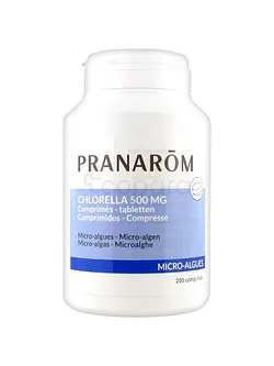 PRANAROM CHLORELLA 500MG BOITE DE 200 COMPRIMES