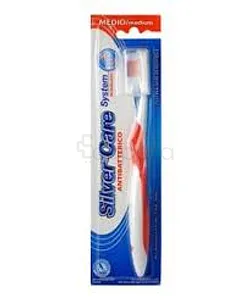SILVER CARE BROSSE A DENTS ANTIBACTERIAL SYSTEM MEDIUM REFERENCE 4331