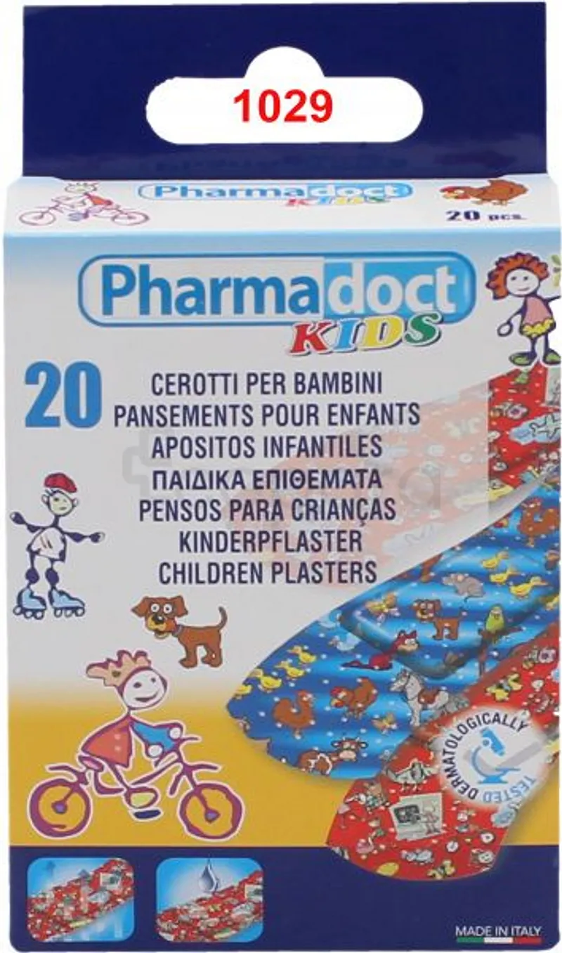 PHARMADOCT PANSEMENTS KIDS BOITE DE 20