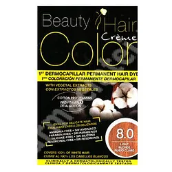 BEAUTY HAIR COLOR NUMERO 8.0 BLOND CLAIR