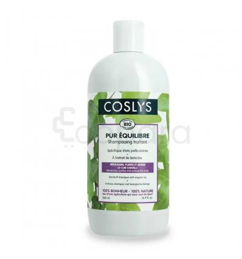 COSLYS SHAMPOOING PURE EQUILIBRE ANTI-PELLICULAIRE 500ML
