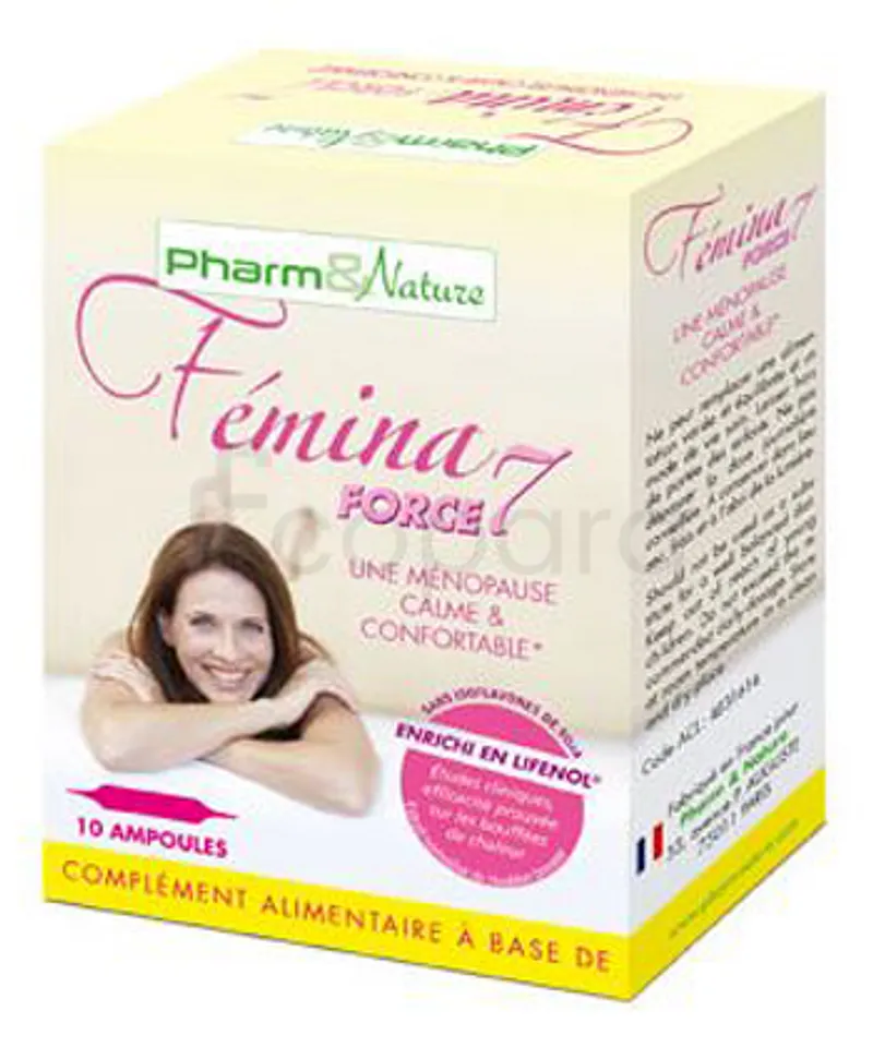 PHARM & NATURE FEMINA  FORCE 7 BOITE DE 10 AMPOULES