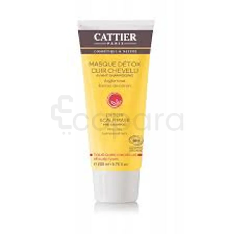 CATTIER MASQUE DETOX CUIR CHEVELU 200ML