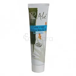 PUR ALOE CREME A RASER PEAU SENSIBLE 100ML