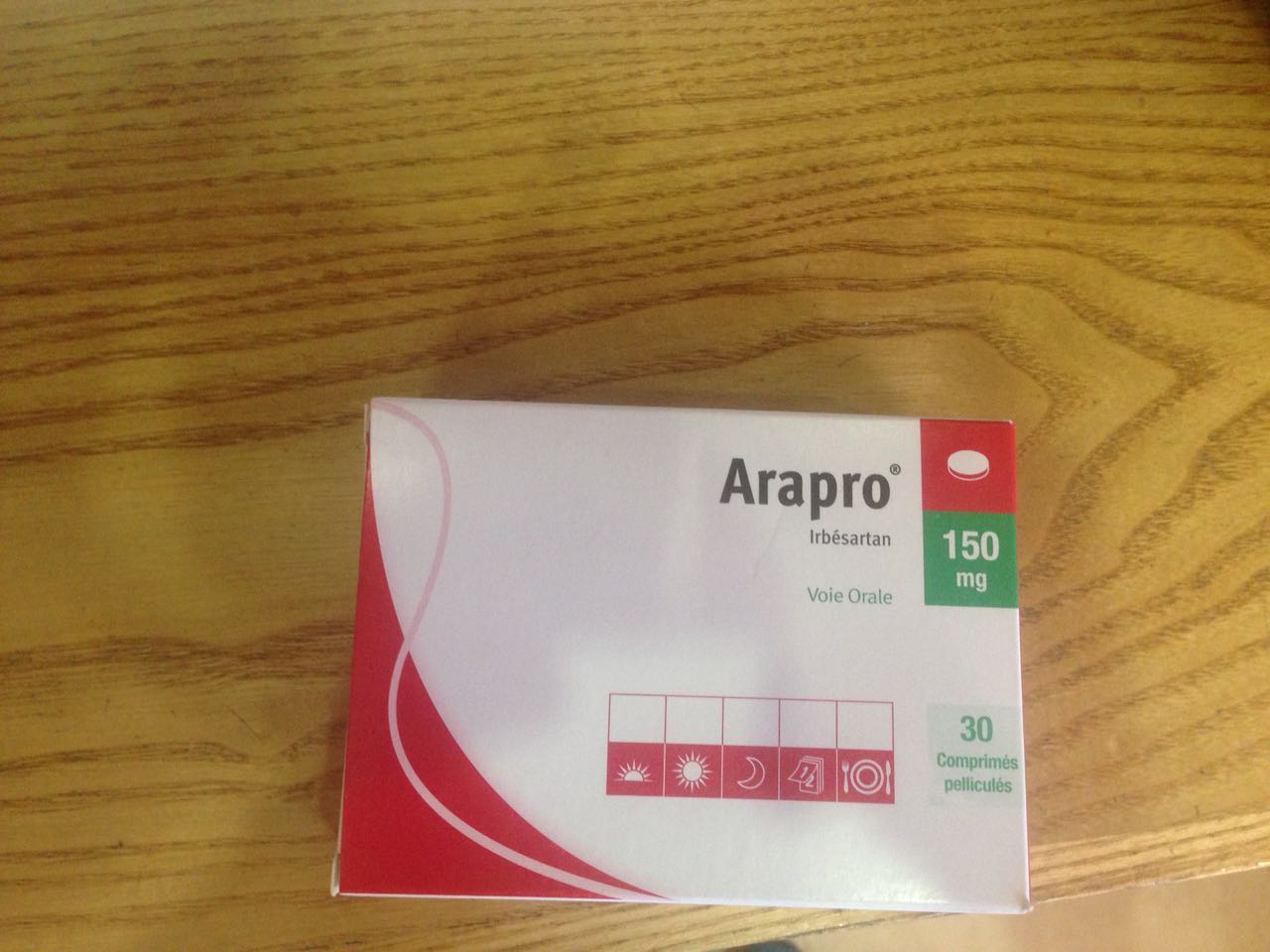 ARAPRO 150MG BOITE DE 30 COMPRIMES PELLICULES