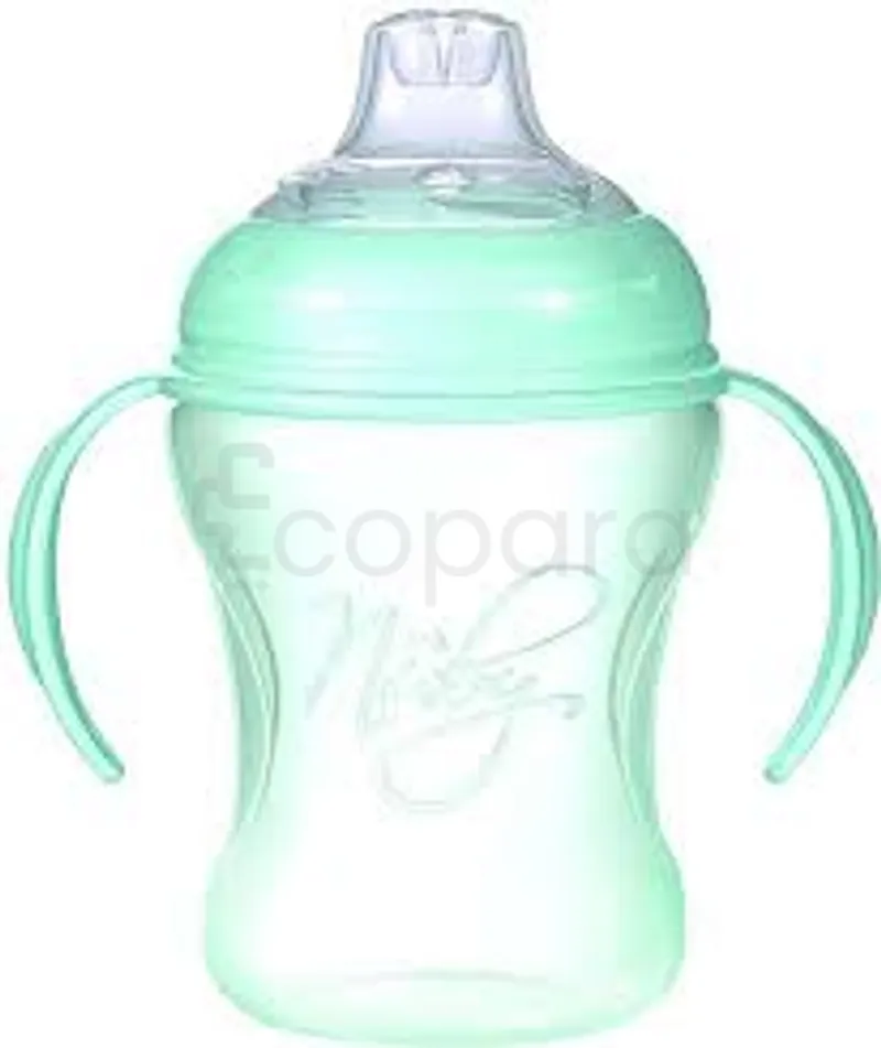 NUBY GOBELET ANTI-GOUTTES VERT 240ML REFERENCE 69002