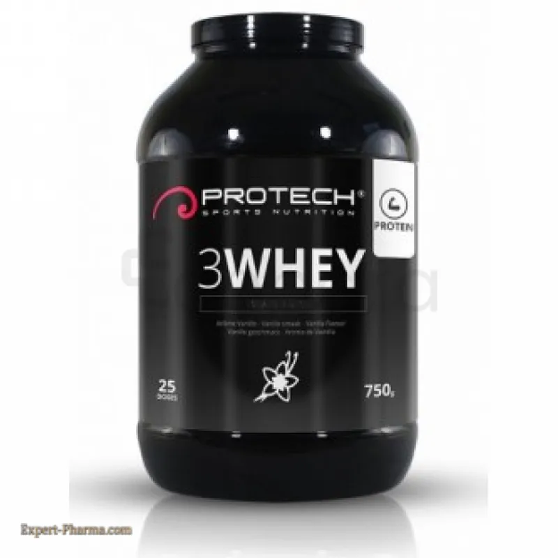 PROTECH 3WHEY FRAISE 750G