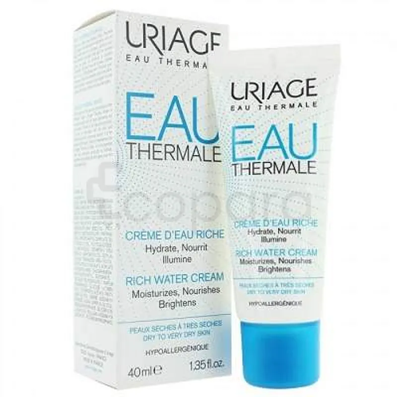 URIAGE EAU THERMALE CREME D'EAU RICHE 40ML