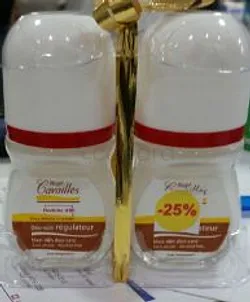 ROGE CAVAILLES DEODORANT SOIN REGULATEUR 48H HOMME ROLL-ON LOT DE 2 OFFRE SPECIAL -25% SUR LE 2EME
