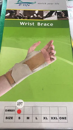 E-LIFE WRIST BRACE TAILLE S REFERENCE E-WR051