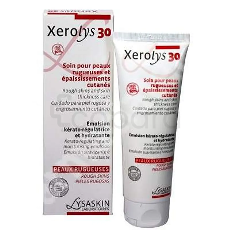 LCA PHARMA XEROLYS 30 SOIN POUR PEAUX RUGEUSES ET EPAISSISSEMENTS CUTANES 100ML