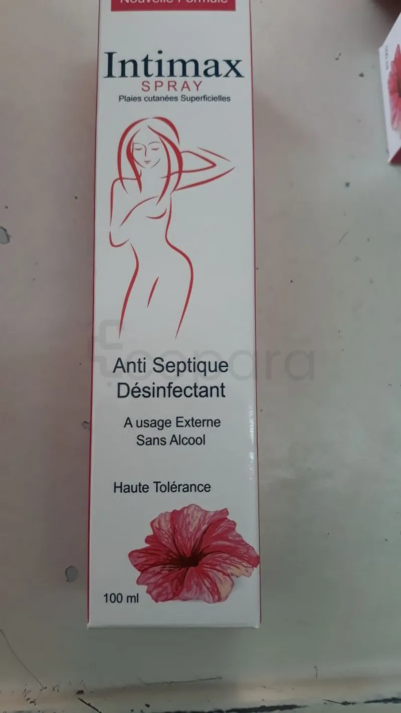 INTIMAX SPRAY ANTI SEPTIQUE DESINFECTANT 100ML