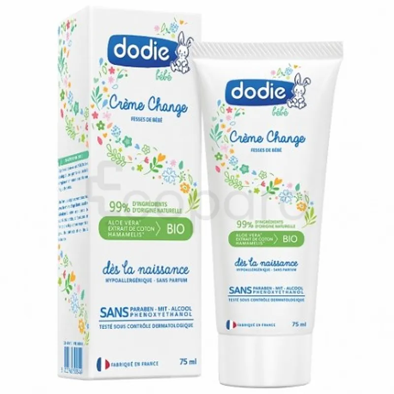 DODIE CREME DE CHANGE SANS PARFUM 75ML