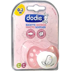 DODIE SUCETTE ANATOMIQUE NAISSANCE FILLE  0-2MOIS REFERENECE NA25