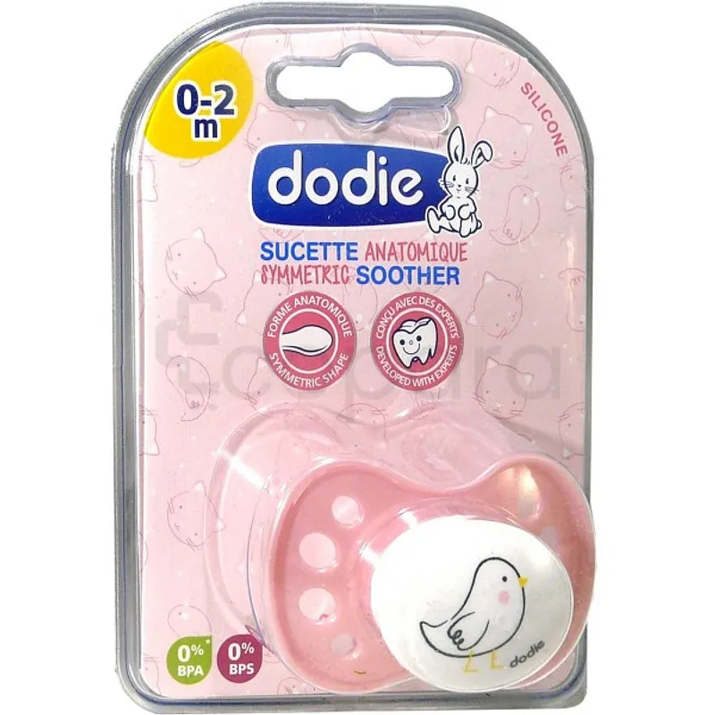 DODIE SUCETTE ANATOMIQUE NAISSANCE FILLE  0-2MOIS REFERENECE NA25
