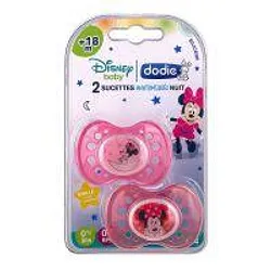 DODIE SUCETTE ANATOMIQUE DUO MINNIE NUIT +18MOIS REFERENCE NA74