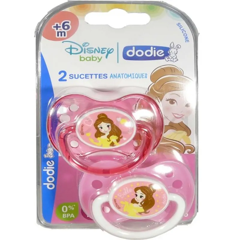DODIE SUCETTE ANATOMIQUE DUO CENDRILLON +18MOIS REFERENCE NA77