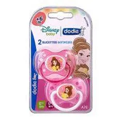 DODIE SUCETTE ANATOMIQUE DUO PRINCESSE BELLE +6MOIS REFERENCE NA76