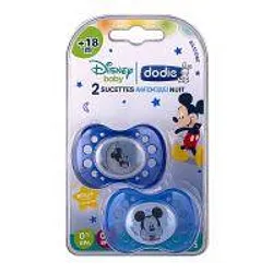 DODIE SUCETTE ANATOMIQUE DUO MICKEY NUIT +18MOIS REFERENCE NA75
