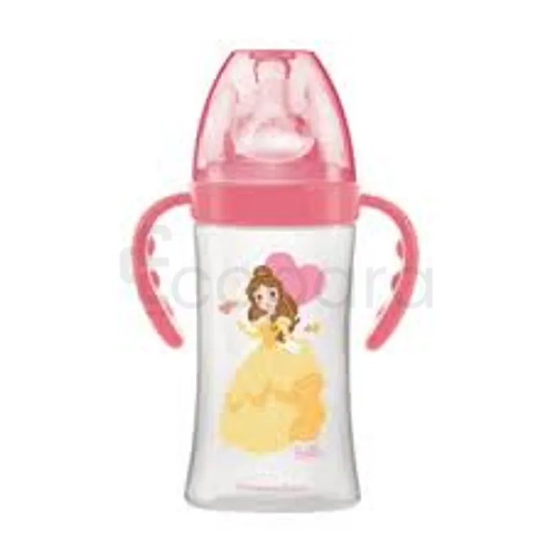 DODIE BIBERON AVEC ANSES BELLE ROSE +6MOIS 270ML