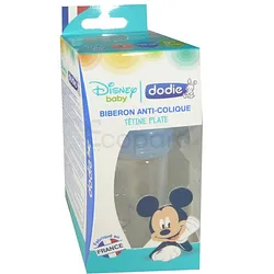 DODIE BIBERON SENTATION+ MOCKEY BLEU 0-6MOIS TETINE PLATE DEBIT 1 150ML