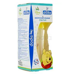 DODIE BIBERON SENTATION+ WINNIE JAUNE 0-6MOIS TETINE PLATE DEBIT 1 150ML