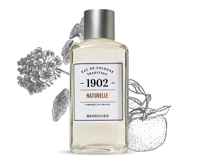 BERDOUES EAU DE COLOGNE 1902 NATURELLE 480ML