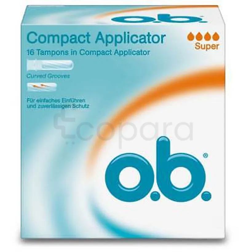 OB TAMPONS SUPER AVEC APLICATEUR BOITE DE 16