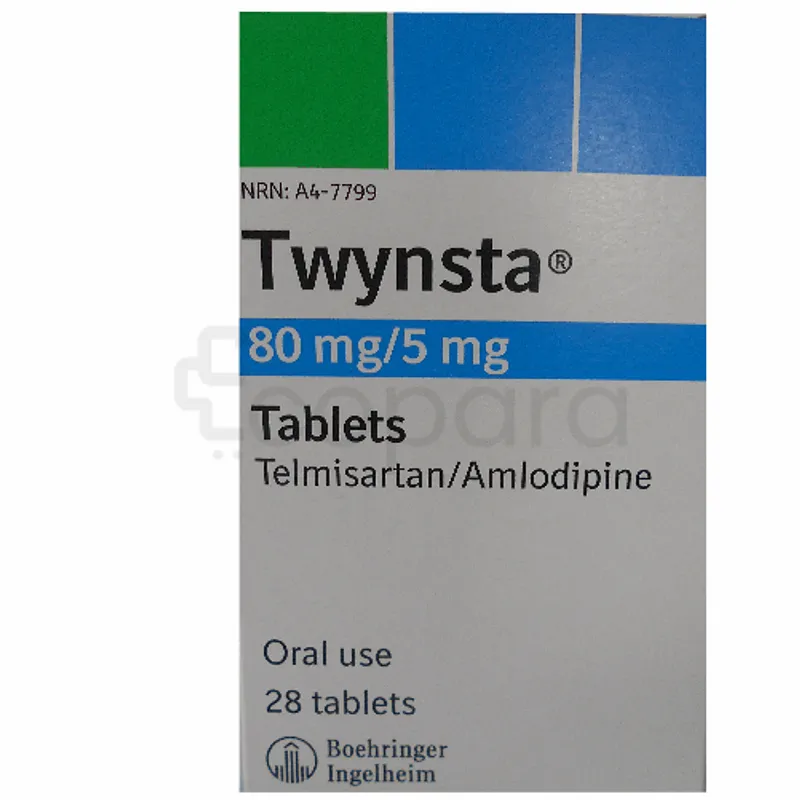 TWYNSTA 80MG/5MG BOITE DE 28 COMPRIMES