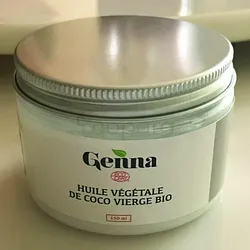 GENNA HUILE VEGETALE DE COCO VIERGE BIO POT 150ML