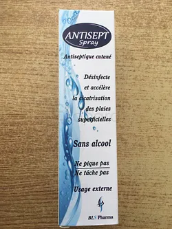 ANTISEPT SPRAY ANTISEPTIQUE CUTANE 125ML