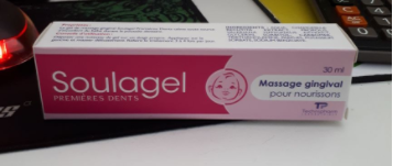 SOULAGEL PREMIERE DENTS MASSAGE GINGIVAL POUR NOURRISSONS