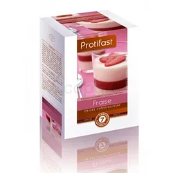 PROTIFAST ENTREMETS FRAISE BOITE DE 7 SACHETS