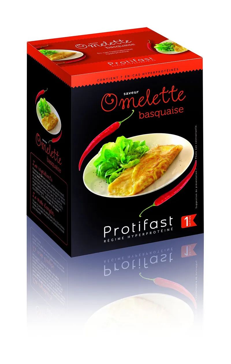 PROTIFAST OMELETTE BASQUAISE BOITE DE 7 SACHETS