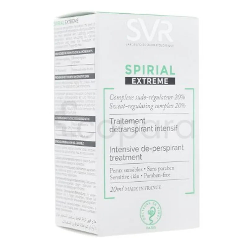 SVR SPIRIAL EXTREME DÉODORANT DÉTRANSPIRANT INTENSIF 20ML