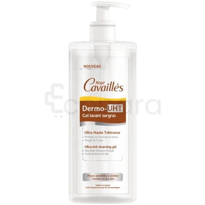 ROGE CAVAILLES DERMO-UHT GEL LAVANT SURGRAS 500ML