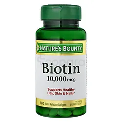 NATURE'S BOUNTY BIOTIN 10.000MCG BOITE DE 120 COMP