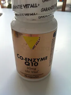 VITALL+ UBI VITAL CO-ENZYME Q10 BOITE DE 30 CAPSULES